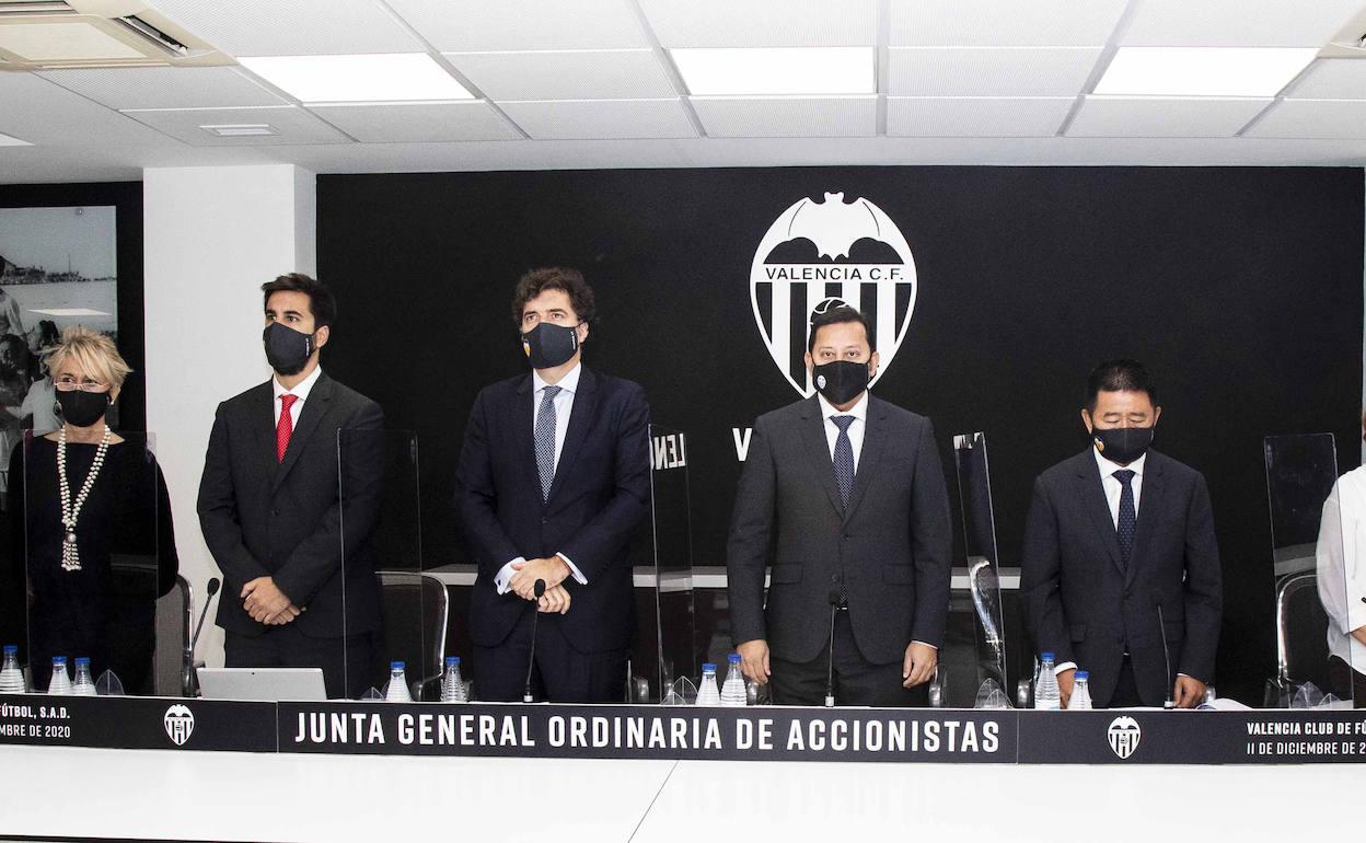 Imagen de la Junta del Valencia CF