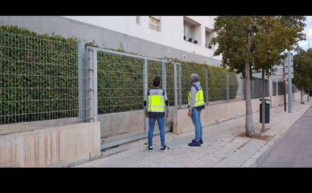 Se trata de una residencia de la tercera edad de Elche. 