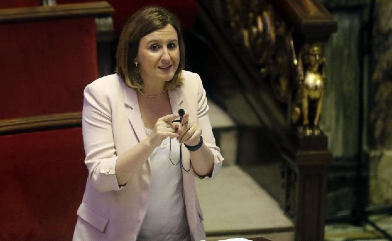 La portavoz del PP en el Ayuntamiento de Valencia, María José Catalá.