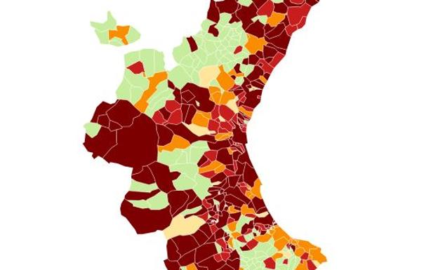 Así avanza el coronavirus en la Comunitat Valenciana