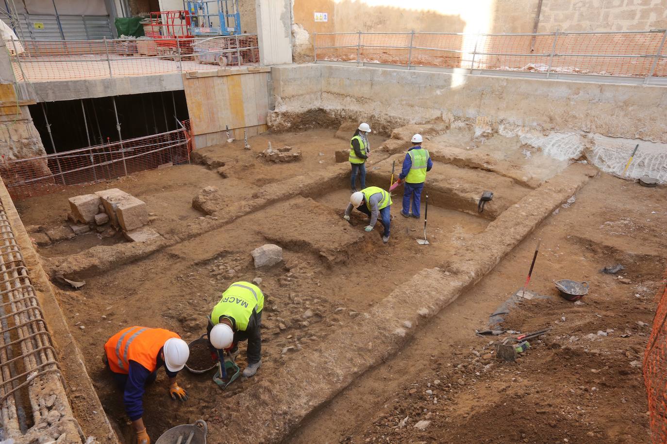 Fotos: Así avanzan las obras de rehabilitación del Palacio de Valeriola, sede del Centro de Arte Hortensia Herrero