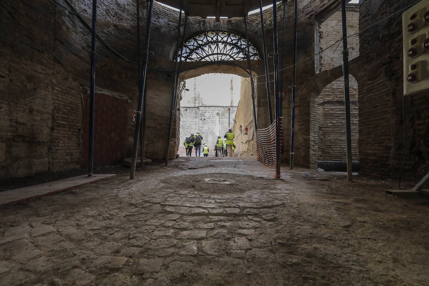 Fotos: Así avanzan las obras de rehabilitación del Palacio de Valeriola, sede del Centro de Arte Hortensia Herrero