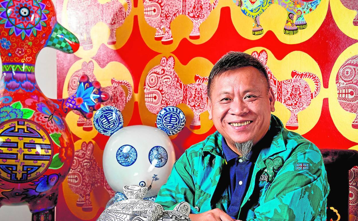 El artista taiwanés Hung Yi. 