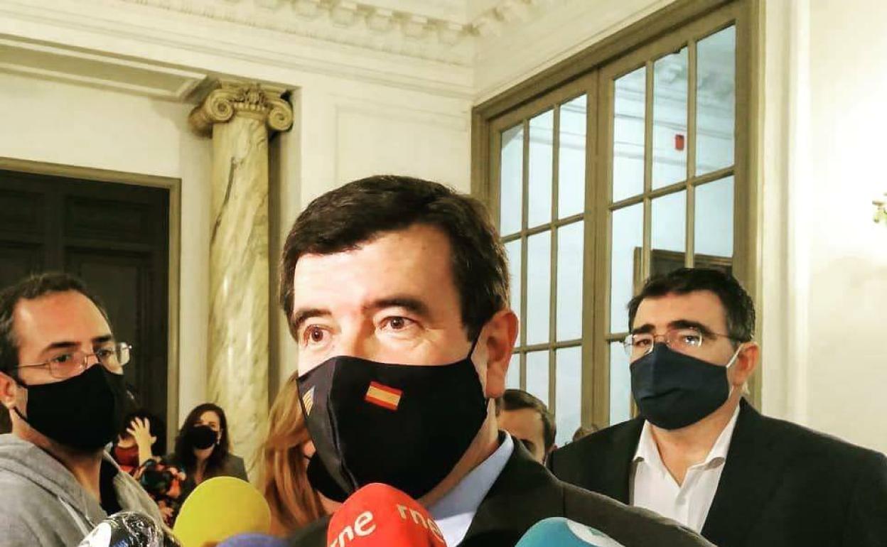 El portavoz de Ciudadanos en el Ayuntamiento, Fernando Giner. 