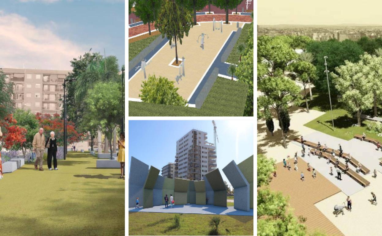 Nuevos proyectos de jardines en Valencia.