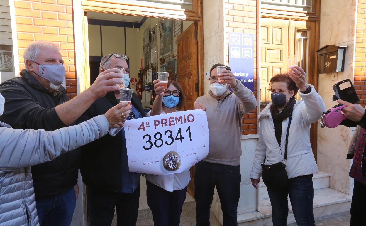 Celebración del premio en Meliana. 