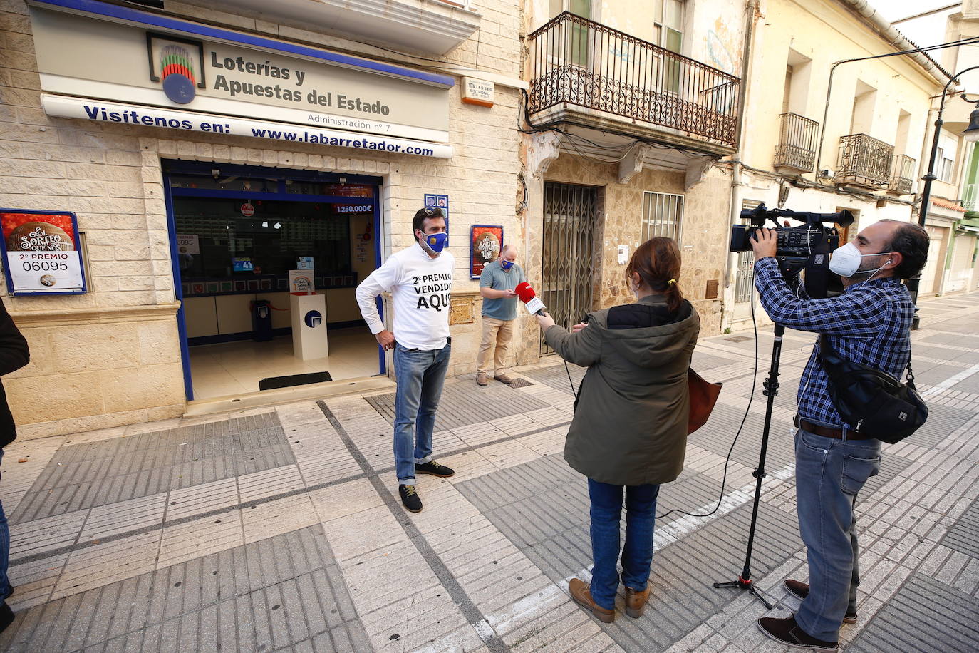 Segundo premio repartido en Gandia.