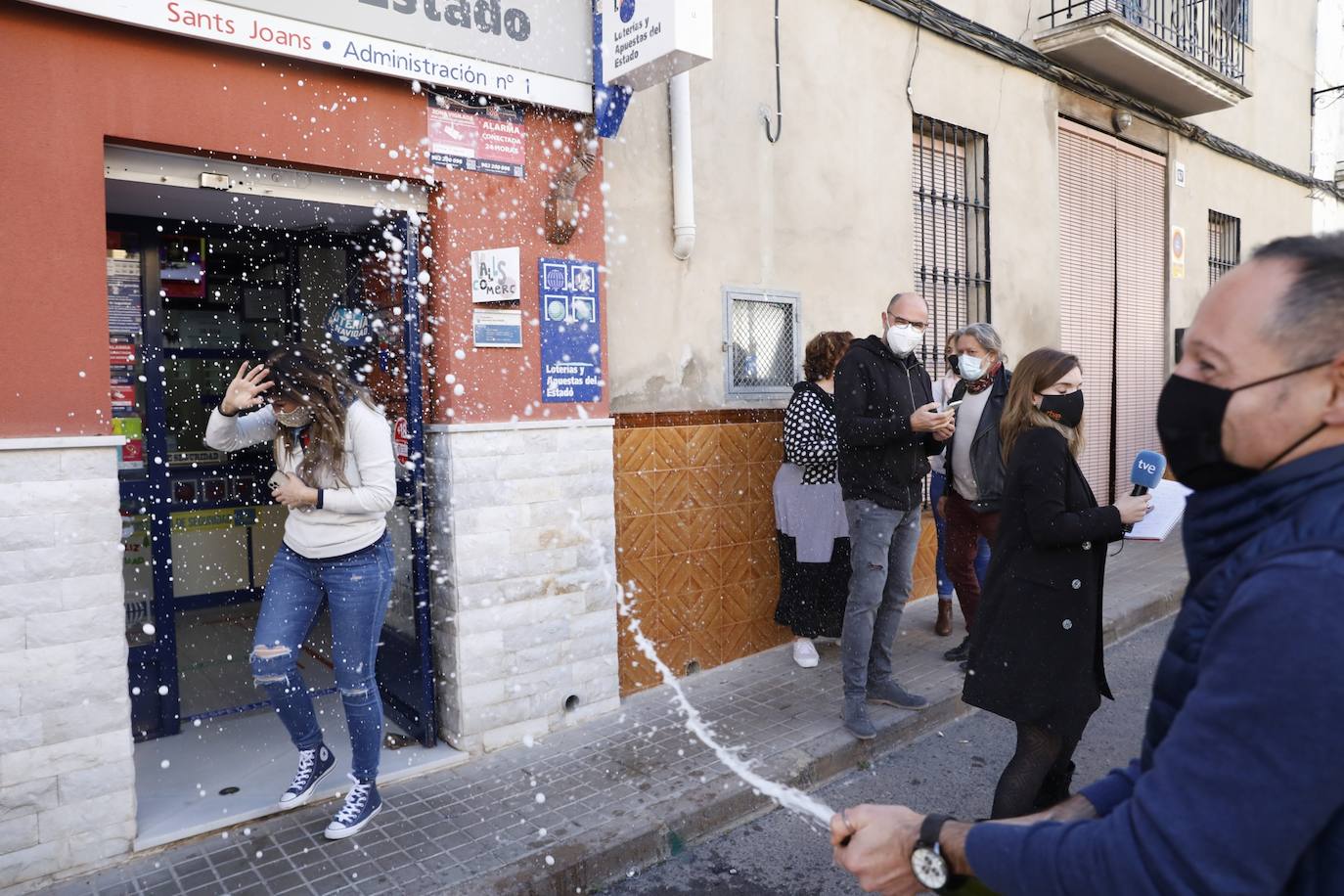 En Faura se ha repartido parte del segundo cuarto premio.