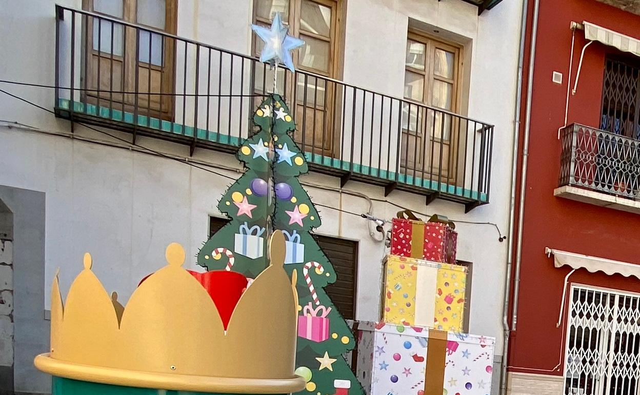 Buzón para depositar las cartas a los Reyes Magos. 