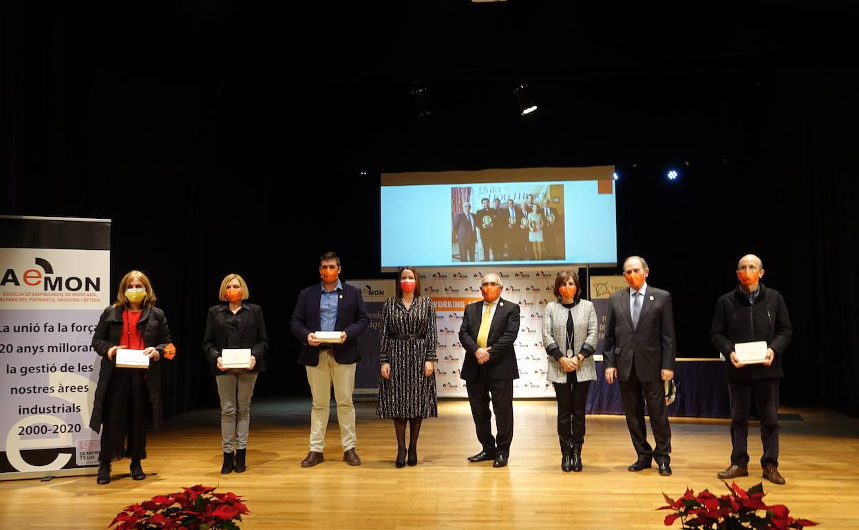 Un momento del acto celebrado por la asociación empresarial. 