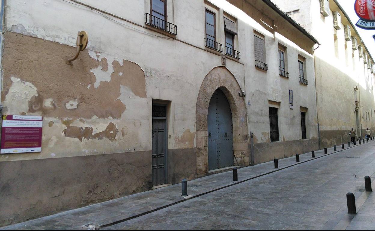Fachada del antiguo convento que acogerá la sede de la fundación en una imagen de archivo. 