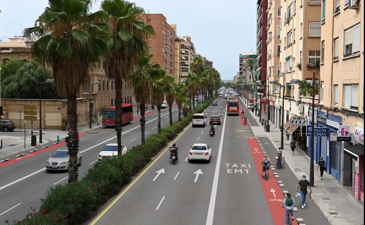 Proyecto para la Avenida Pérez Galdós de Valencia. Ayt. Valencia