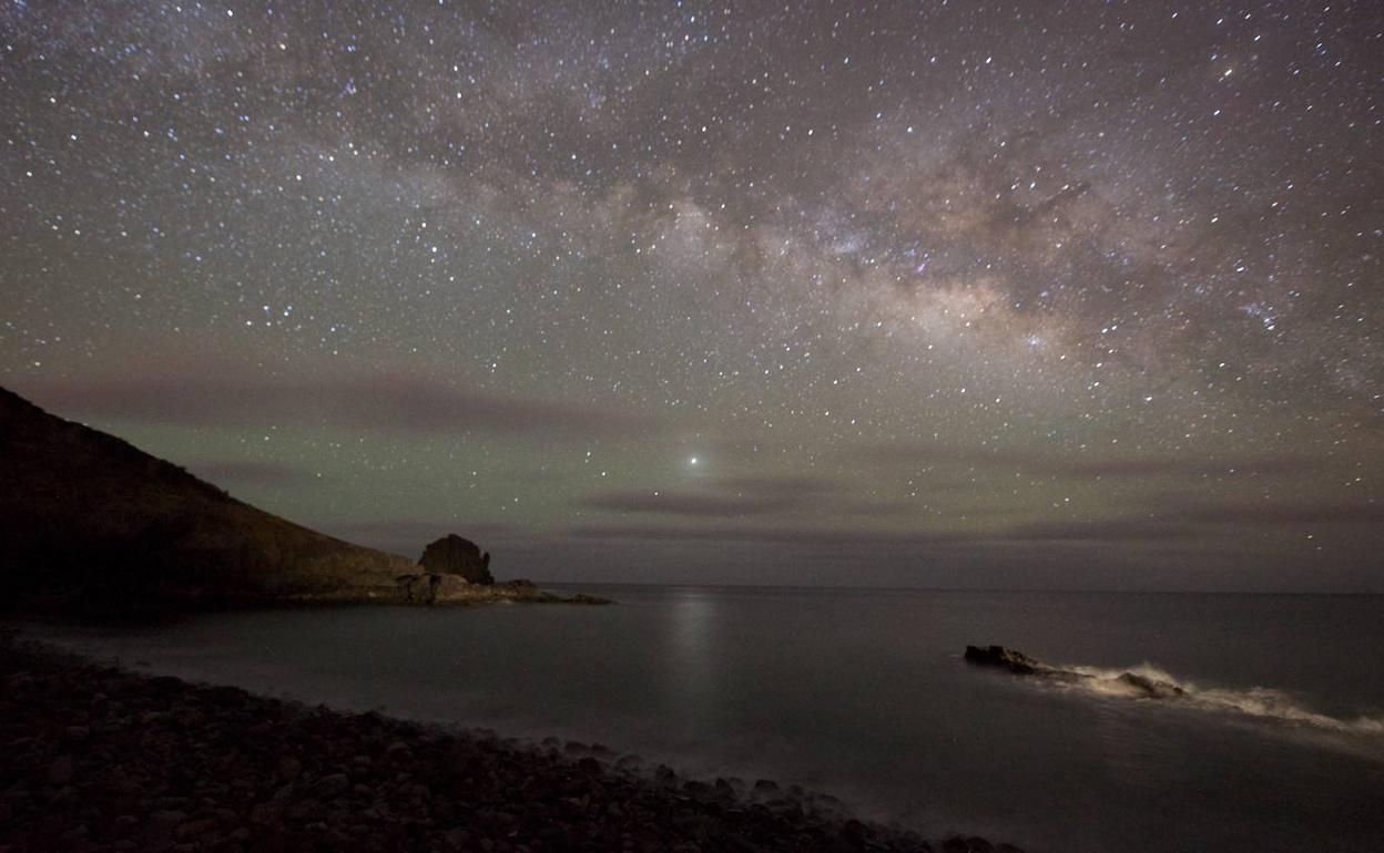 La Vía Láctea vista desde Fuerteventura. 