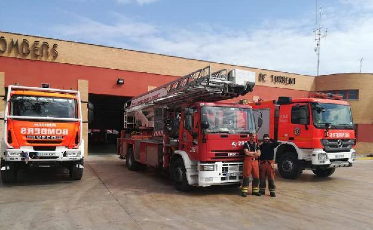 El parque de bomberos de Torrent. 