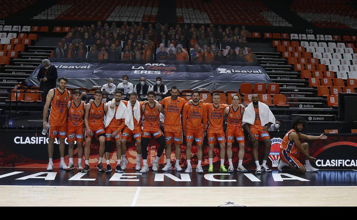 La plantilla del Valencia Basket 