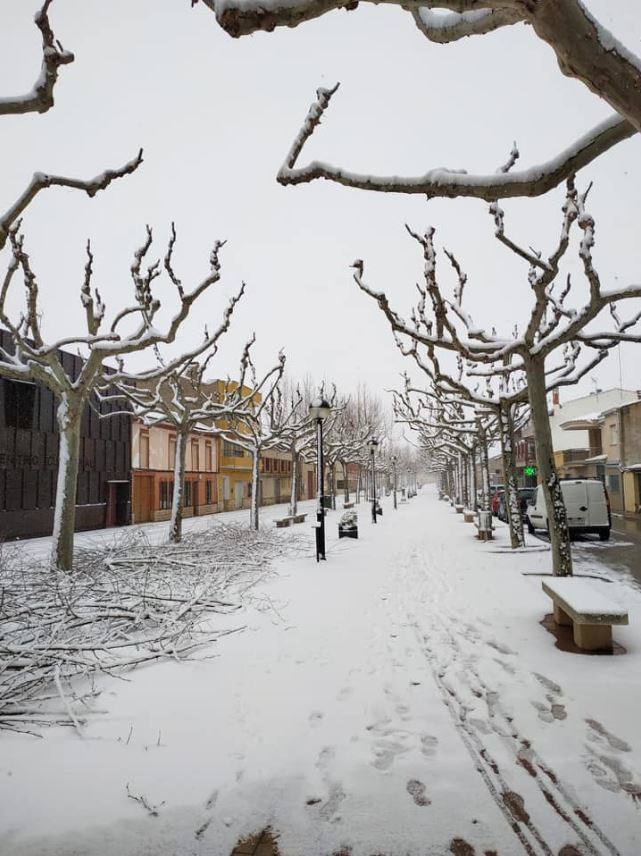 Camporrobles: El primer temporal del invierno entra en la Comunitat cubriendo de blanco buena parte del interior de las provincias de Castellón, Valencia y Alicante. Aemet ha aumentado el aviso naranja previsto ya que los acumulados podrían ser considerables, de hasta quince centímetros. La borrasca no abandonará el territorio regional hasta el próximo sábado.