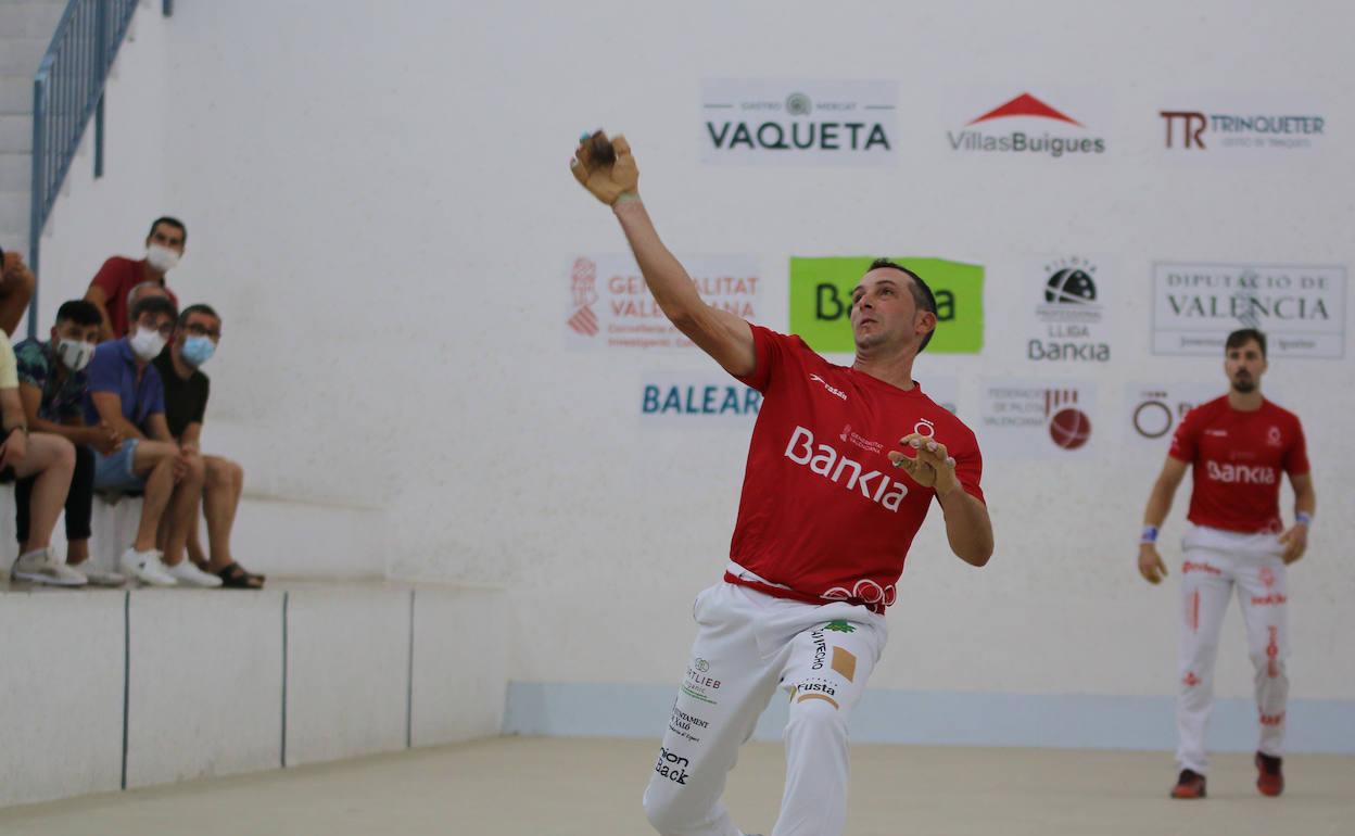 Tomàs II, durante la pasada Lliga, en la que fue el mitger campeón. 