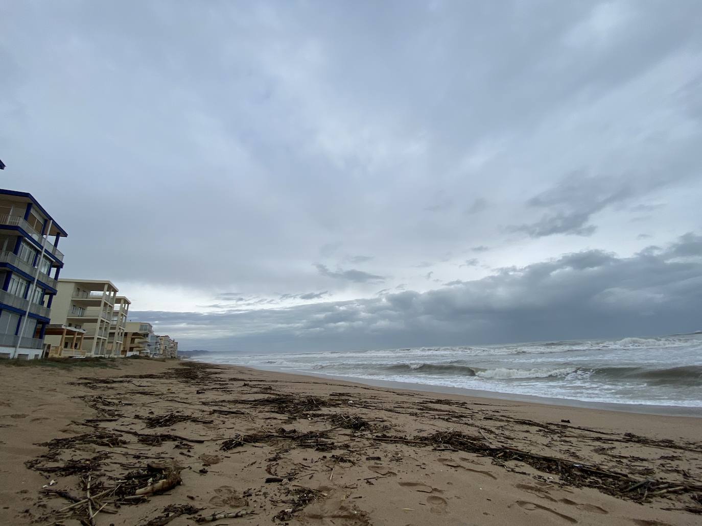 Zona sur de la playa de Tavernes