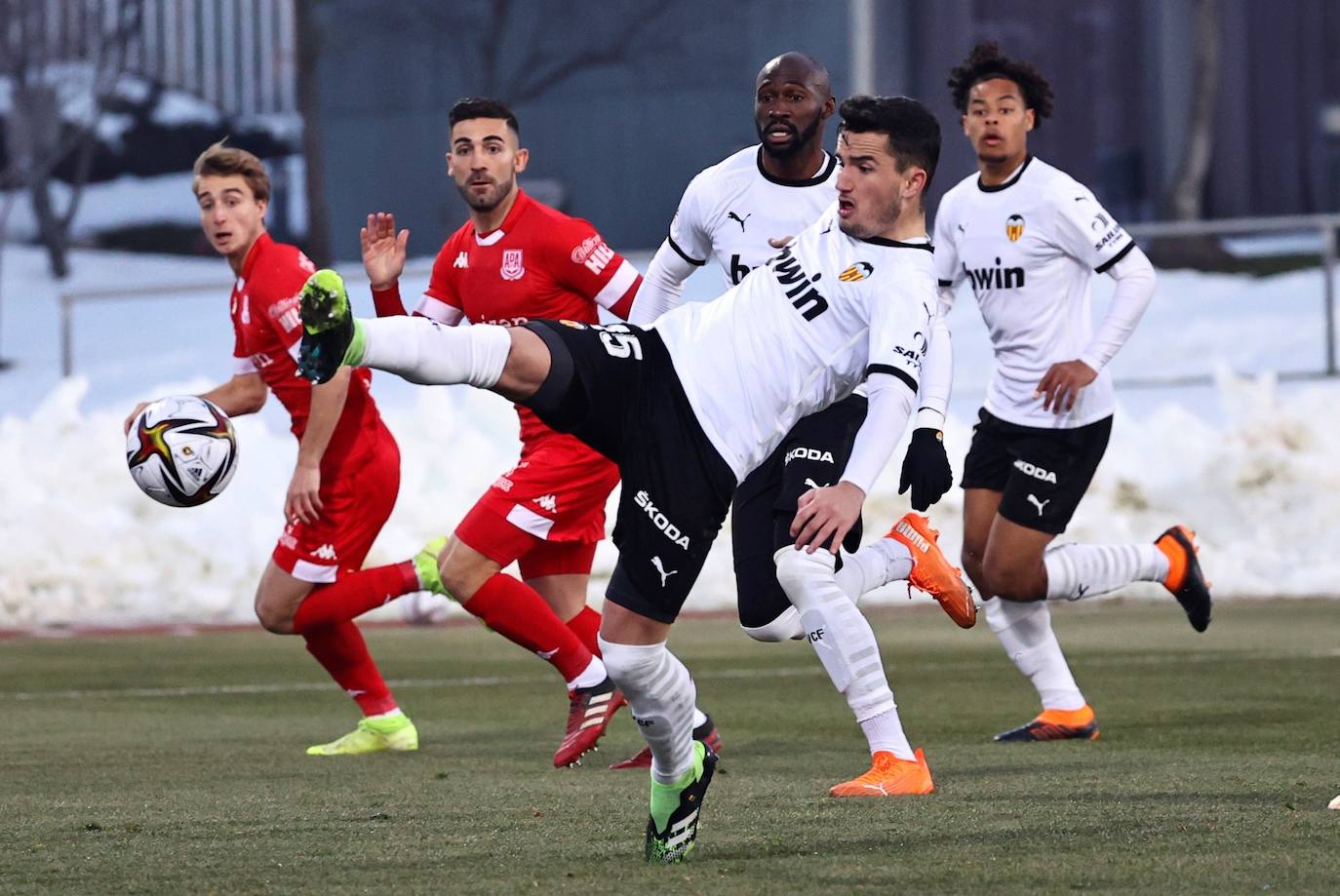 Fotos: Las mejores imágenes del Alcorcón-Valencia de Copa del Rey 2021