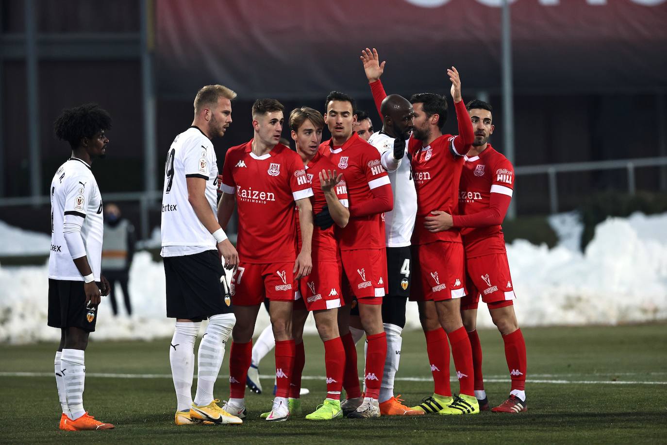 Fotos: Las mejores imágenes del Alcorcón-Valencia de Copa del Rey 2021