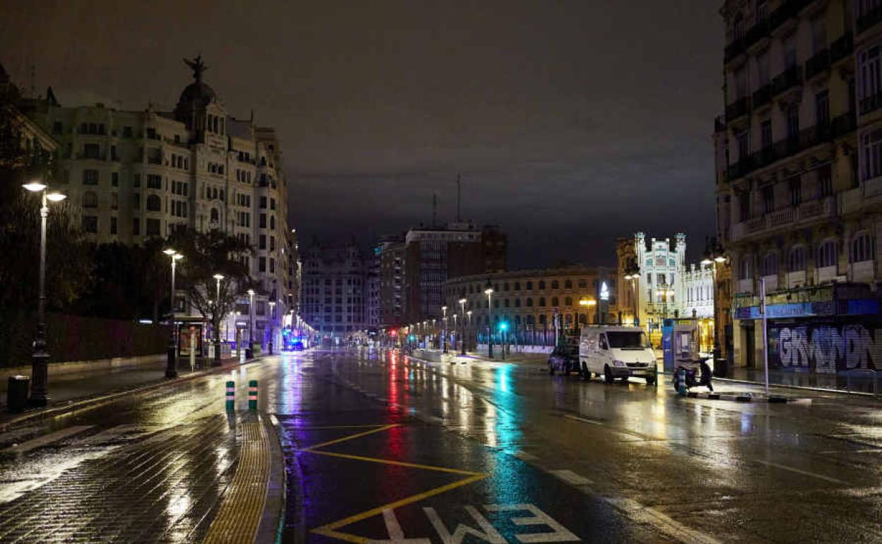 Toque de queda en Valencia.