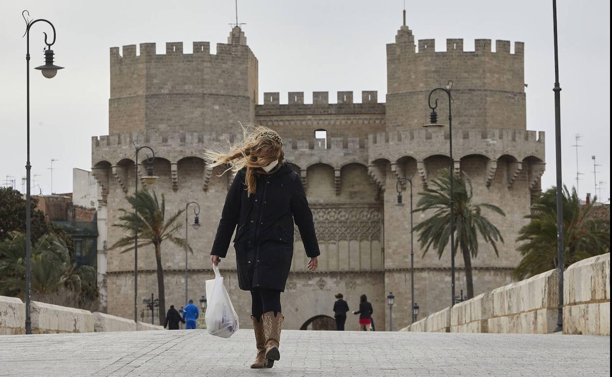 Viento en Valencia.