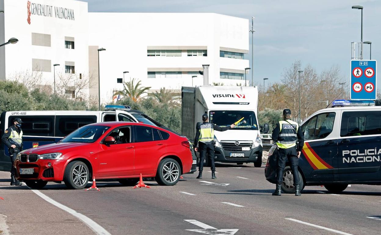 Controles en Valencia este domingo