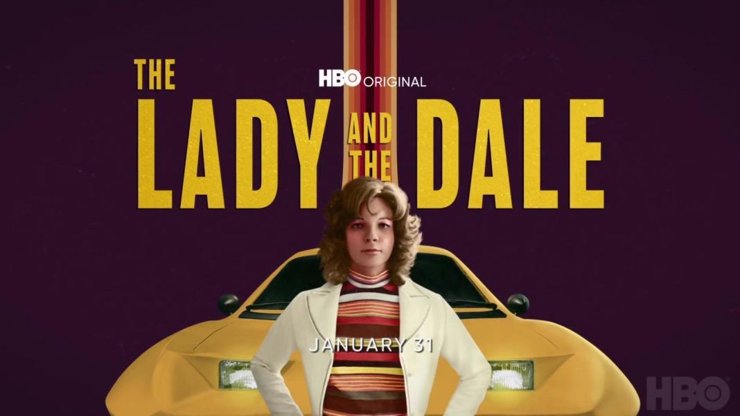 Febrero arranca con nueva programación en las distintas plataformas de televisión.  Decenas de ficciones estrenan temporada o se emiten por primera vez . Un ejemplo de ello es 'THE LADY AND THE DALE'. Plataforma: HBO. Fecha: 1 de febrero. Sinopsis: Serie documental que retrata el ascenso y la caída de la empresaria transgénero de los años 70 Elizabeth Carmichael y su revolucionario automóvil The Dale, un vehículo futurista que prometía recorrer 40 kilómetros por litro de combustible.