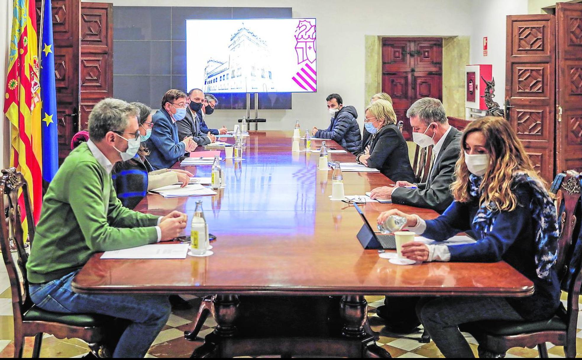 Un Pleno del Consell. 