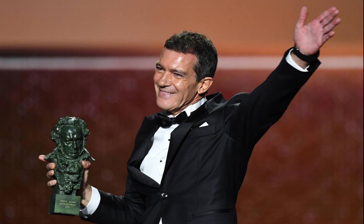 Antonio Banderas, conductor de los Goya .