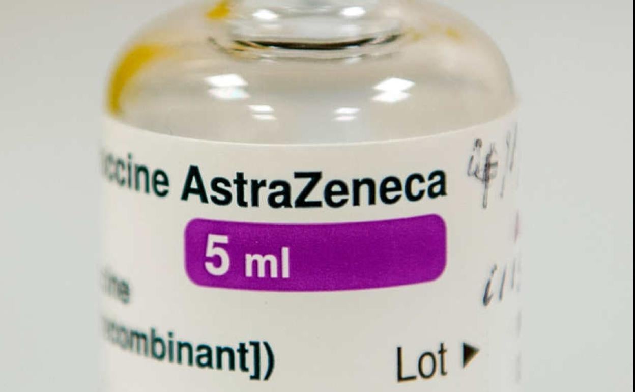 Vacuna contra el coronavirus de AstraZeneca.