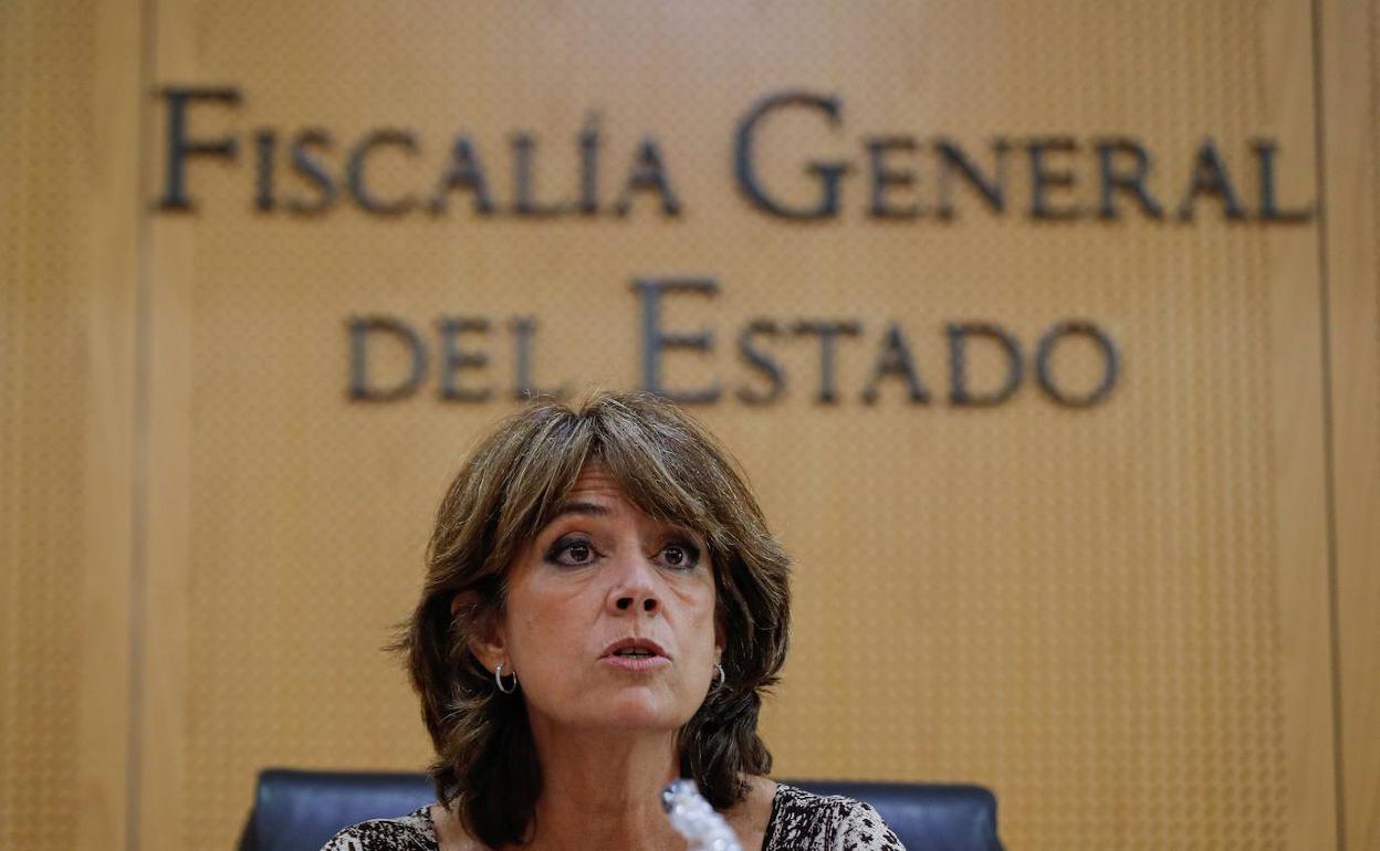 La fiscal general del estado, Dolores Delgado