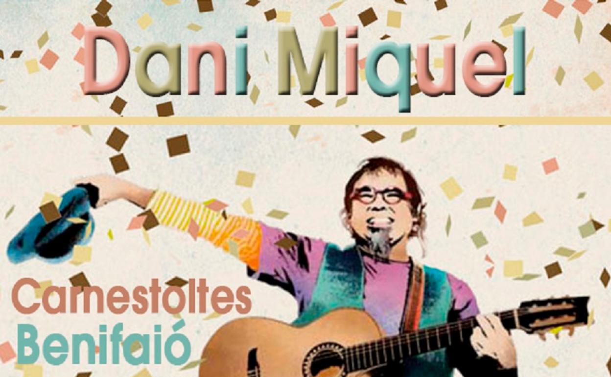 La concejalía de Cultura ha programado la actuación de Dani Miquel por su canal de YouTube. 