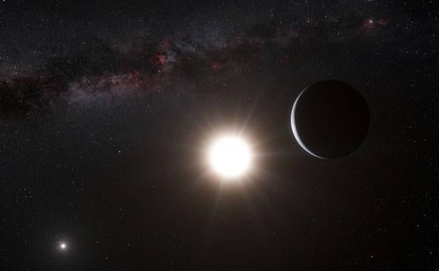 Detectan una fuente de luz designada C1 en Alpha Centauri A