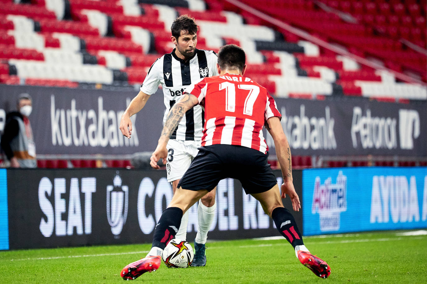 Las mejores imágenes del Athletic - Levante (11/02/2021). 