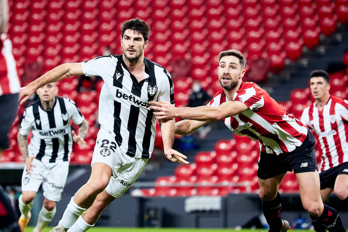 Las mejores imágenes del Athletic - Levante (11/02/2021). 