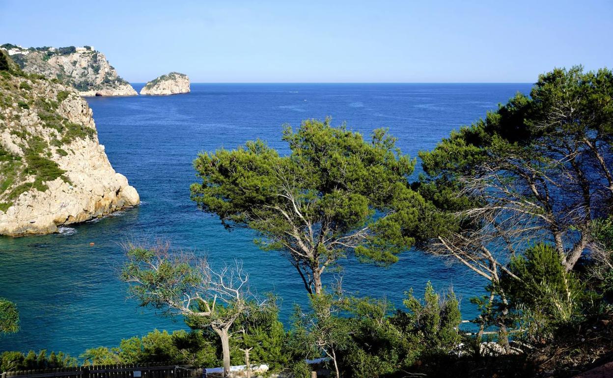 Cala 'La Granadella', en Jávea. 