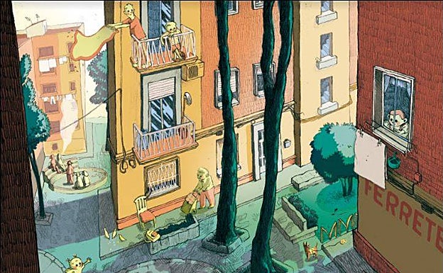 El Barrio de la Luz visto por Marta Torres.