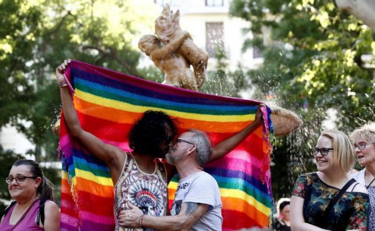 Manifestación del Orgullo LGTB en Valencia.