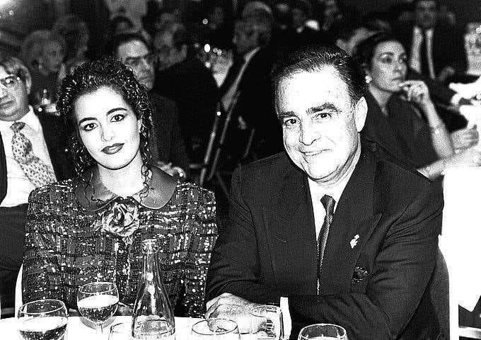 Laura Segura y su padre, Francisco Segura.