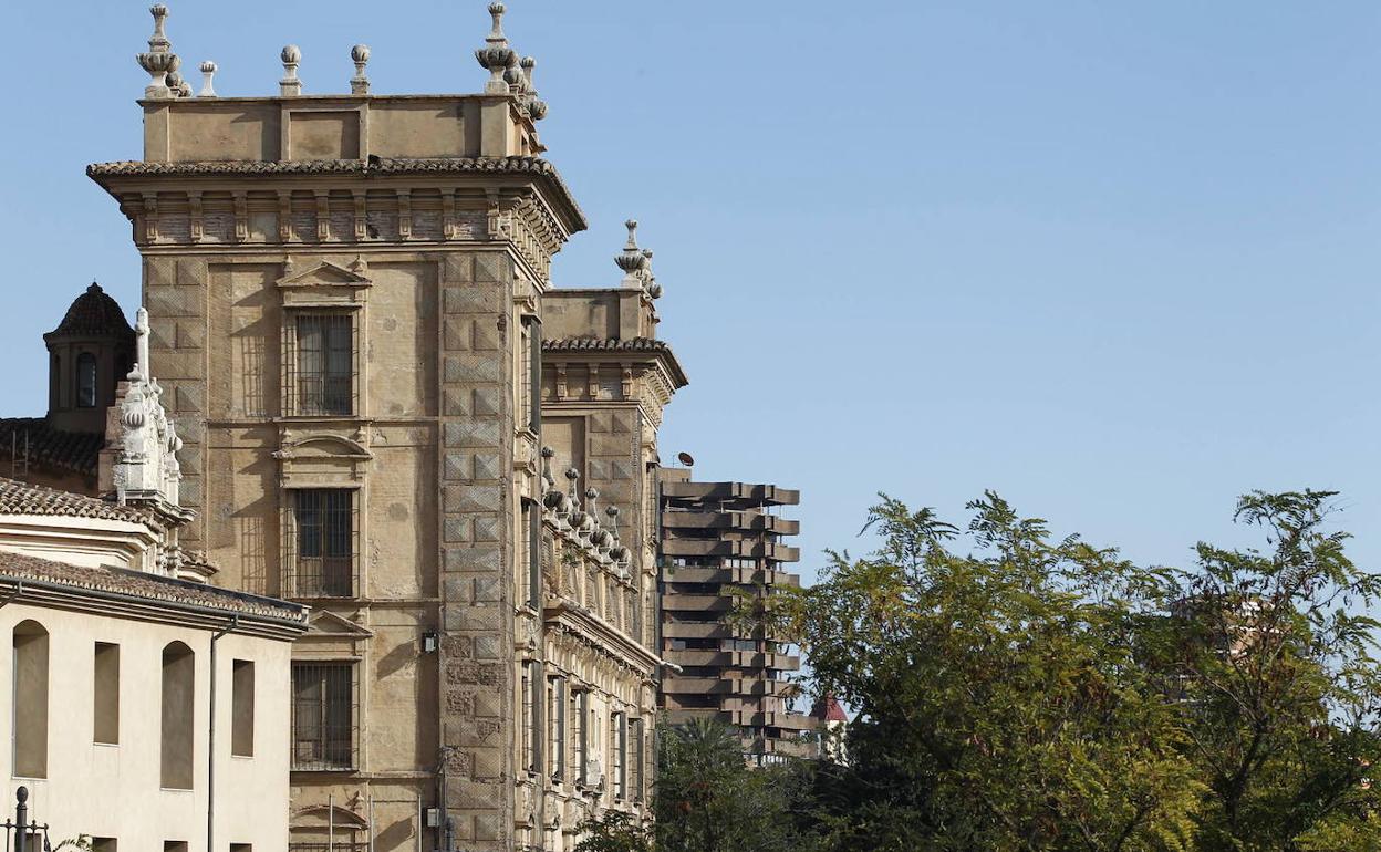 Vista del Museo de Bellas Artes. 