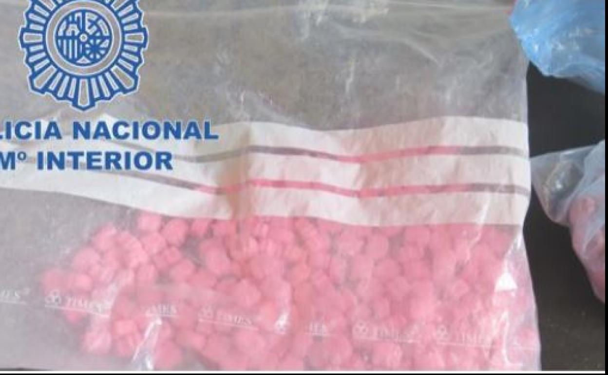 La conocida como cocaína rosa. 