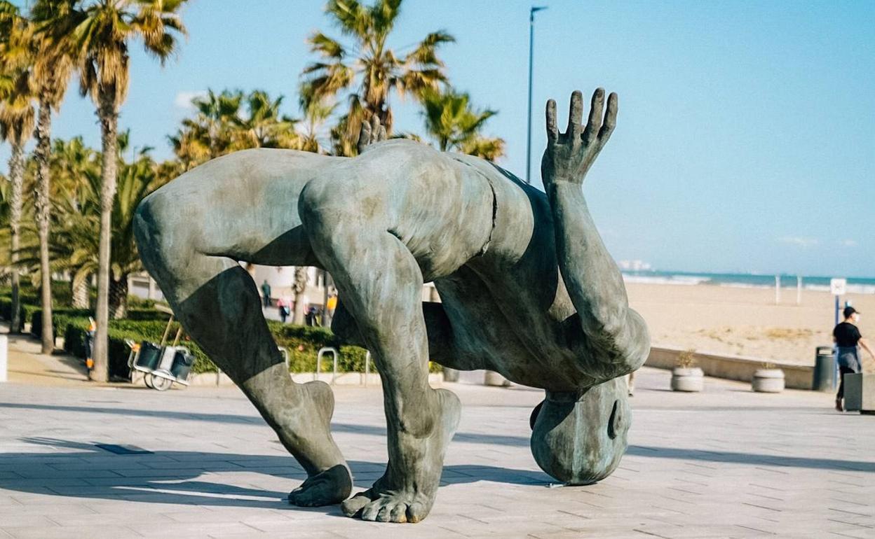 Así es la nueva escultura de Valencia. 