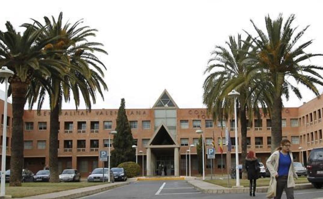 Sede de la conselleria de Educación.