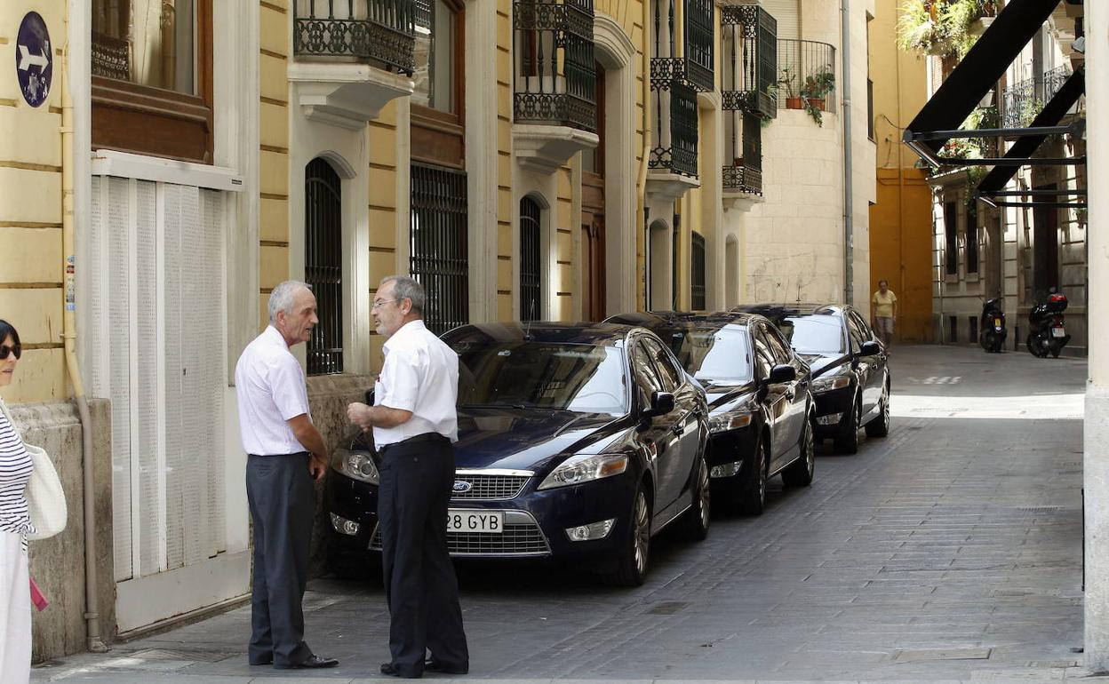 Coches oficiales del parque móvil de la Generalitat