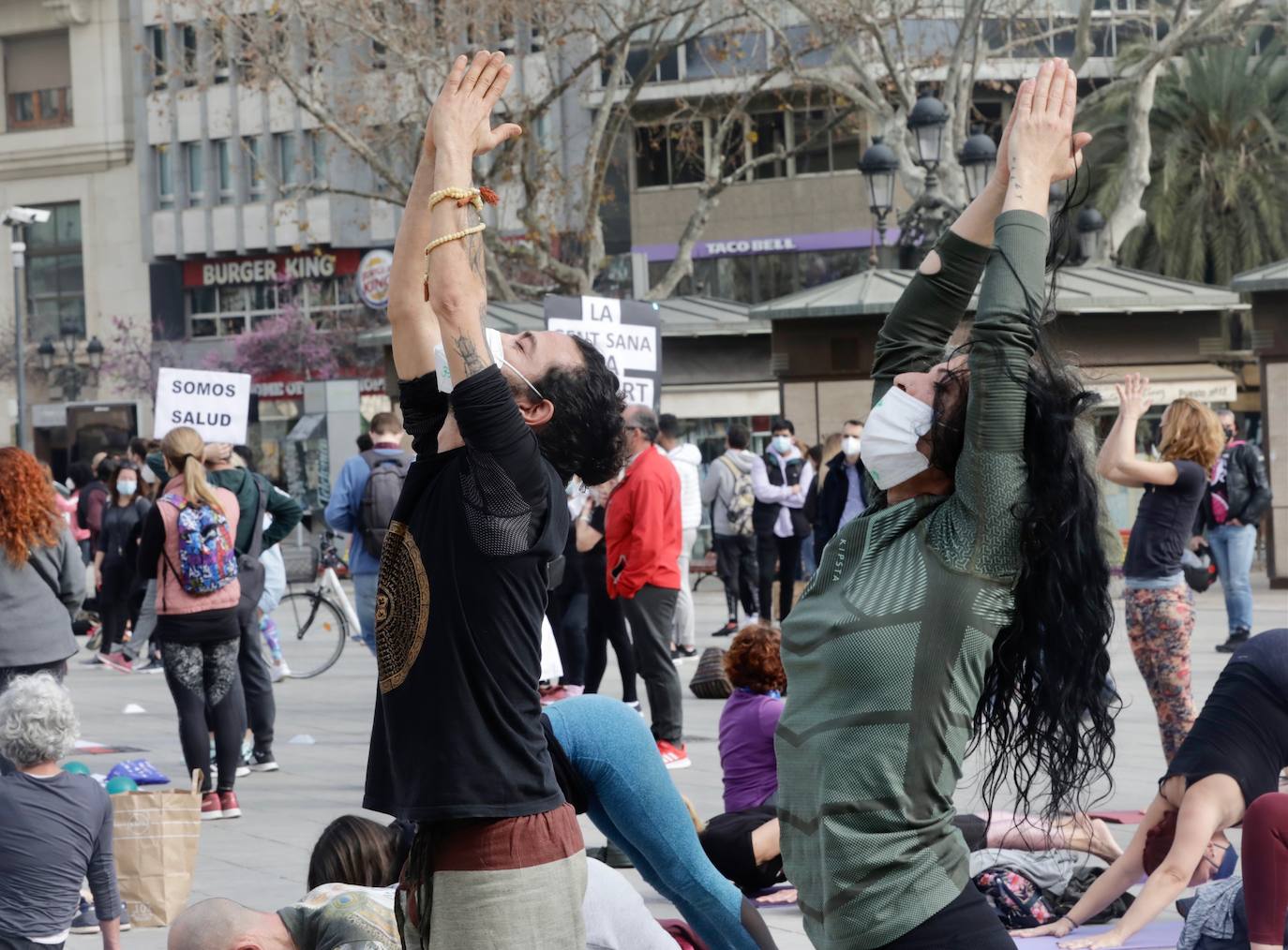 Protesta del sector en Valencia