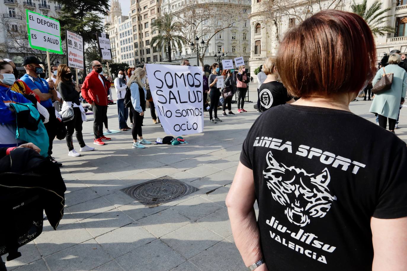 Protesta del sector en Valencia