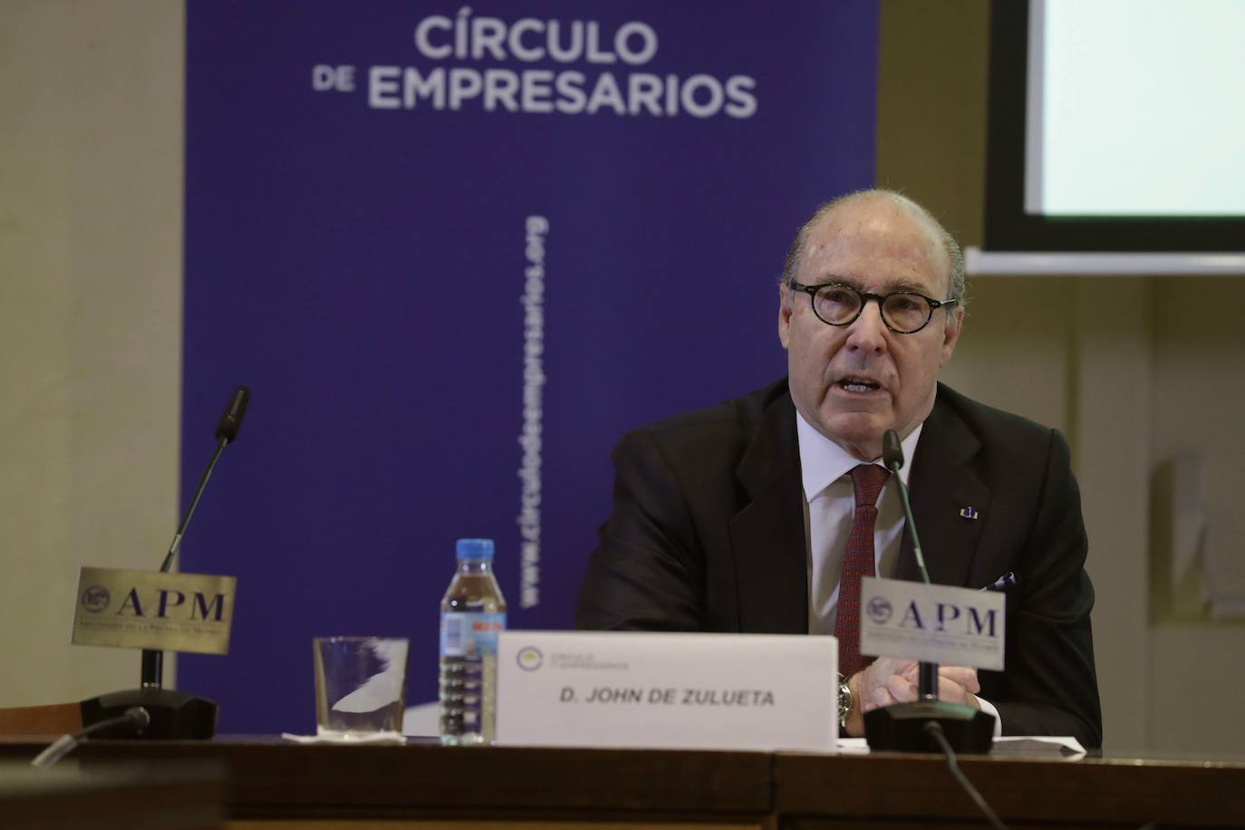 John de Zulueta, presidente del Círculo de Empresarios 