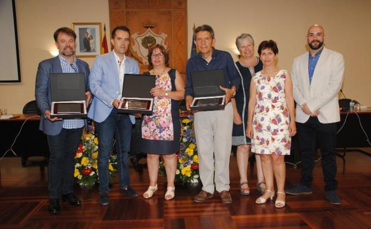 Premiados de la 46º Edición de los Premios literarios de Alberic. 