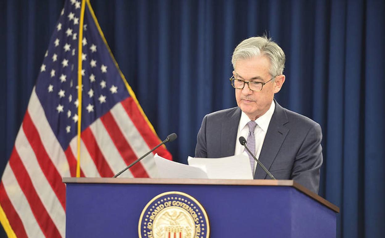 Jerome Powell, presidente de la Reserva Federal (Fed) 